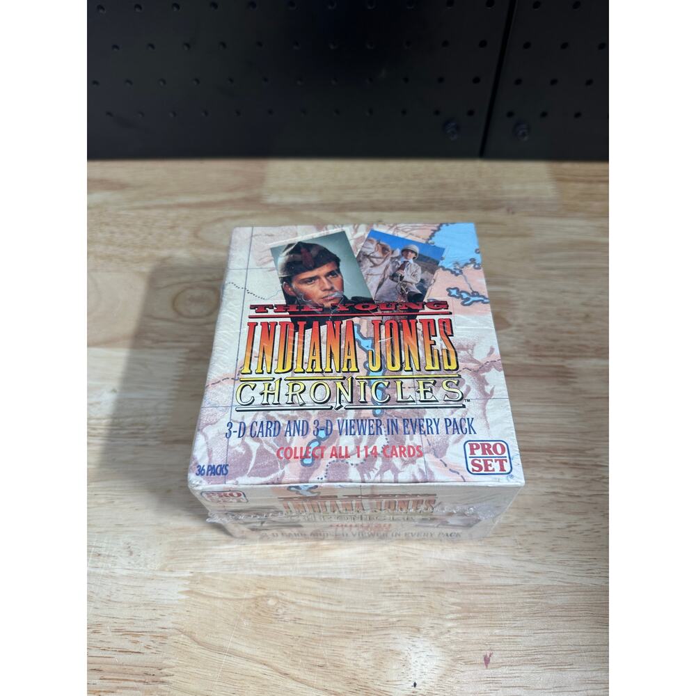 Vintage 1992 The Young Indiana Jones Chronicles Trading Cards NEW Factory Sealed